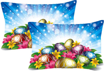 

Sleep Nature's Printed Pillows Cover(Pack of 2, 68.58 cm*45.72 cm, Multicolor)