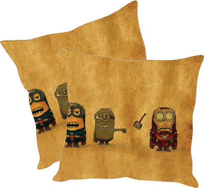 

Sleep Nature's Printed Cushions Cover(Pack of 2, 40.63 cm*40.63 cm, Multicolor)
