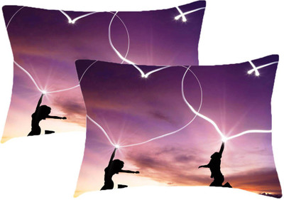 

Sleep Nature's Printed Pillows Cover(Pack of 2, 68.58 cm*45.72 cm, Multicolor)