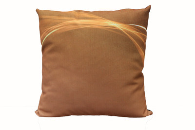 

Adishma Striped Cushions Cover(40 cm*40 cm, Brown)