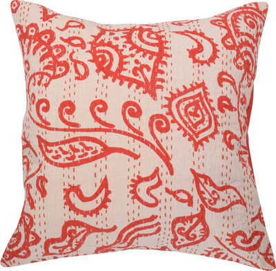 

Trade Star Floral Cushions Cover(40 cm*40 cm, Red)