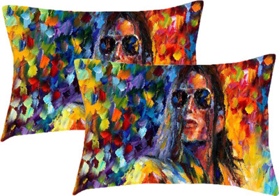 

Sleep Nature's Printed Pillows Cover(Pack of 2, 68.58 cm*45.72 cm, Multicolor)
