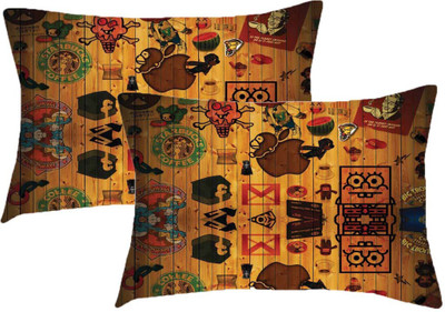 

Sleep Nature's Printed Pillows Cover(Pack of 2, 68.58 cm*45.72 cm, Multicolor)