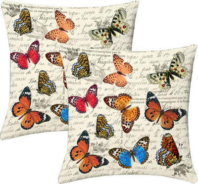 

Lushomes Printed Cushions Cover(Pack of 2, 60 cm, Multicolor)