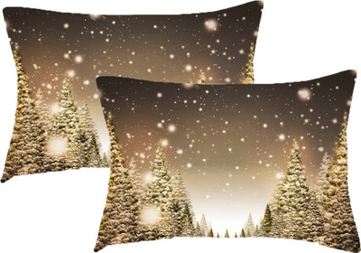 

Sleep Nature's Printed Pillows Cover(Pack of 2, 68.58 cm*45.72 cm, Multicolor)
