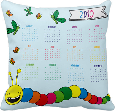 

Tied Ribbons Printed Cushions Cover(30 cm*30 cm, Multicolor)
