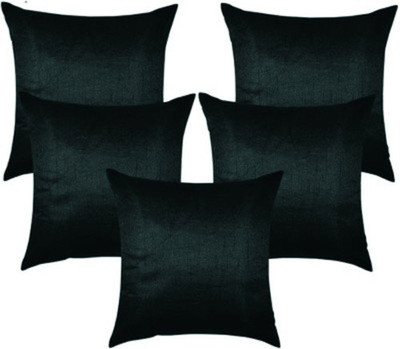 

Xarans Plain Cushions Cover(Pack of 5, 30 cm*30 cm, Black)