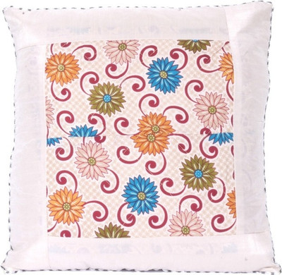 

First Row Embroidered Cushions Cover(40 cm, Multicolor)