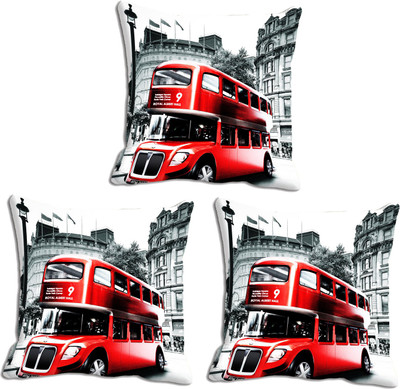 

IndiWeaves Printed Cushions Cover(Pack of 3, 12 cm*12 cm, Orange, Maroon), Maroon;orange