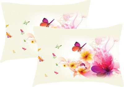 

Sleep Nature's Printed Pillows Cover(Pack of 2, 68.58 cm*45.72 cm, Multicolor)