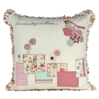 

Sanaa Floral Cushions Cover(50 cm*50 cm, Multicolor)