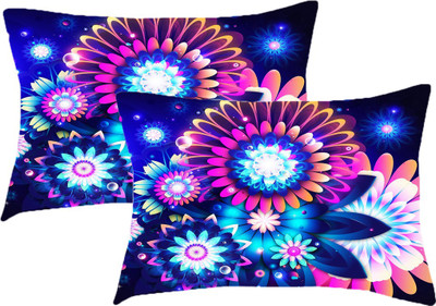 

Sleep Nature's Printed Pillows Cover(Pack of 2, 68.58 cm*45.72 cm, Multicolor)