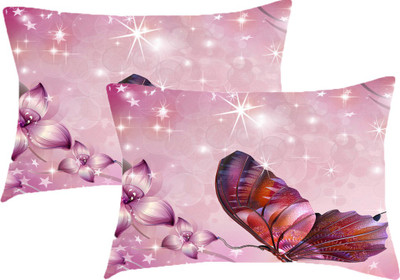 

Sleep Nature's Printed Pillows Cover(Pack of 2, 68.58 cm*45.72 cm, Multicolor)