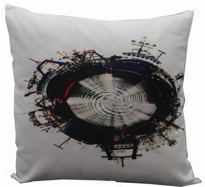 

Adishma Printed Cushions Cover(40 cm*40 cm, White, Black), Black;white