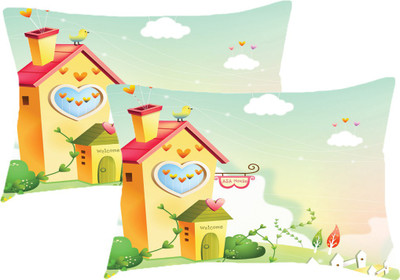 

Sleep Nature's Printed Pillows Cover(Pack of 2, 68.58 cm*45.72 cm, Multicolor)