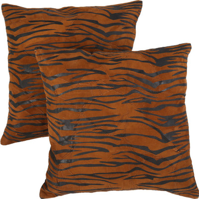 

Rajrang Animal Cushions Cover(Pack of 2, 41 cm*41 cm, Brown)