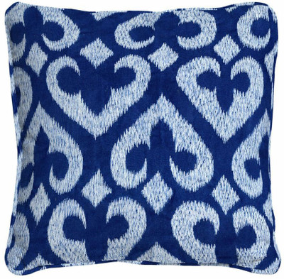 

Skipper Embroidered Cushions Cover(40 cm, Blue)