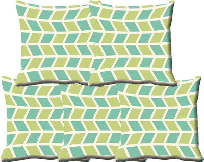 

IndiWeaves Printed Cushions Cover(Pack of 5, 40 cm*40 cm, Multicolor)