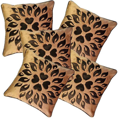 

BELIVE-ME Abstract Cushions Cover(Pack of 5, 40 cm*40 cm, Brown)