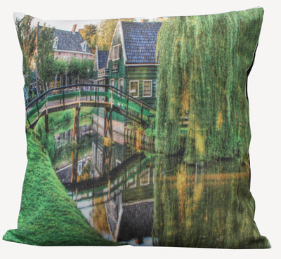 

Adishma Printed Cushions Cover(40 cm*40 cm, Green)