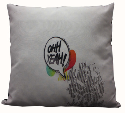 

Adishma Printed Cushions Cover(40 cm*40 cm, White)