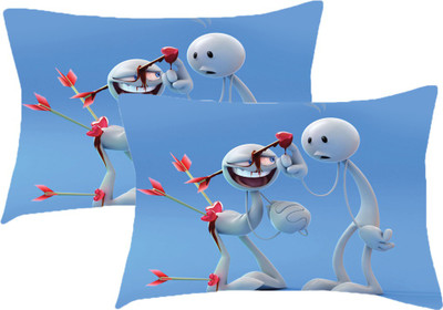 

Sleep Nature's Printed Pillows Cover(Pack of 2, 68.58 cm*45.72 cm, Multicolor)