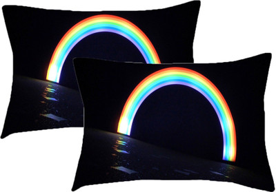 

Sleep Nature's Printed Pillows Cover(Pack of 2, 68.58 cm*45.72 cm, Multicolor)