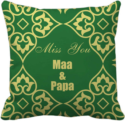 

Tied Ribbons Geometric Cushions Cover(30 cm*30 cm, Multicolor)