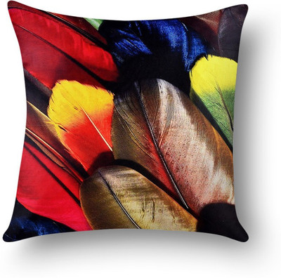 

First Row Abstract Cushions Cover(40 cm, Multicolor)