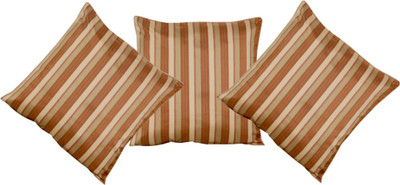 

Maba Striped Cushions Cover(Pack of 3, 43 cm*43 cm, Beige)