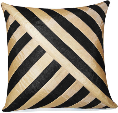 41% OFF on ZIKRAK EXIM Striped Cushions Cover(50 cm*50 cm, Black, Beige) 41% OFF on ZIKRAK EXIM Striped Cushions Cover(50 cm*50 cm, Black, Beige)