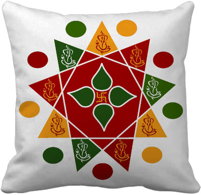 

Tied Ribbons Geometric Cushions Cover(30 cm*30 cm, Multicolor)