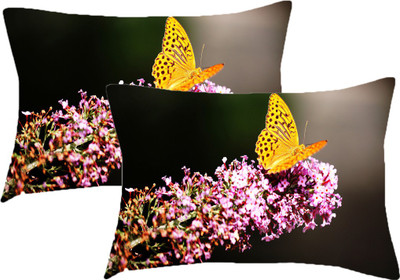 

Sleep Nature's Printed Pillows Cover(Pack of 2, 68.58 cm*45.72 cm, Multicolor)
