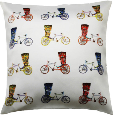 

Cult Curio Abstract Cushions Cover(40.64 cm*40.64 cm, Multicolor)