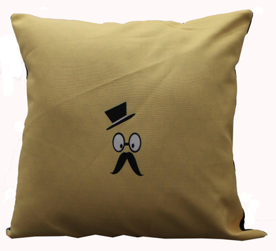 

Adishma Printed Cushions Cover(40 cm*40 cm, Brown)