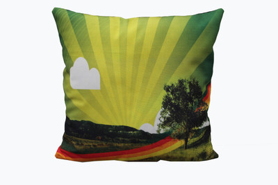 

Adishma Printed Cushions Cover(40 cm*40 cm, Green, Multicolor)