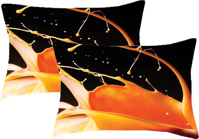 Sleep Nature's Printed Pillows Cover(Pack of 2, 68.58 cm*45.72 cm, Multicolor)