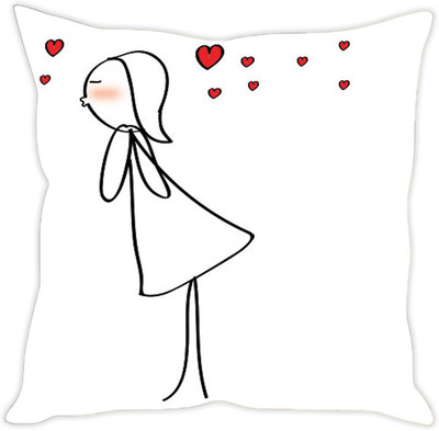 

Sleep Nature's Abstract Cushions Cover(40.63 cm*40.63 cm, Multicolor)
