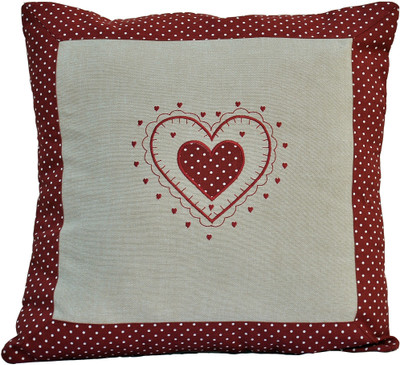 

Elan Embroidered Cushions Cover(40 cm*40 cm, Multicolor)