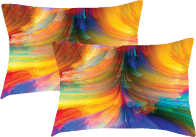 

Sleep Nature's Printed Pillows Cover(Pack of 2, 68.58 cm*45.72 cm, Multicolor)