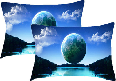 

Sleep Nature's Printed Pillows Cover(Pack of 2, 68.58 cm*45.72 cm, Multicolor)