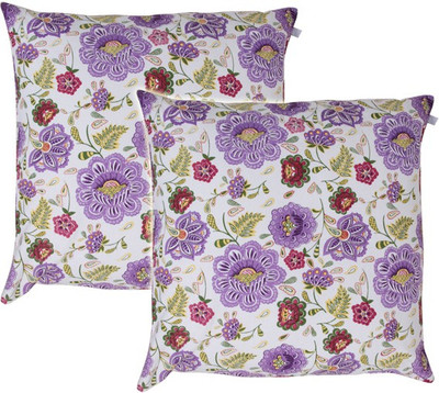 

Zubix Floral Cushions Cover(Pack of 2, 45 cm*45 cm, Multicolor)