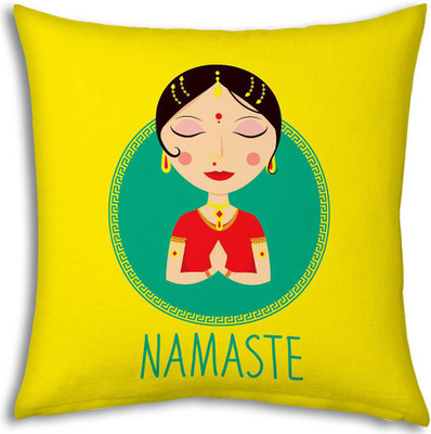 

Kaarigar Printed Cushions Cover(30 cm*30 cm, Purple)