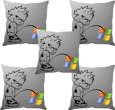 

Sleep Nature's Abstract Cushions Cover(Pack of 5, 40.63 cm*40.63 cm, Multicolor)