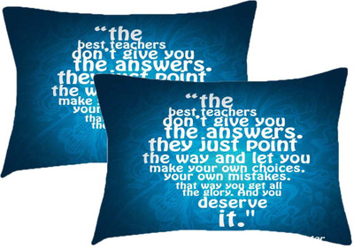 

Sleep Nature's Printed Pillows Cover(Pack of 2, 68.58 cm*45.72 cm, Multicolor)