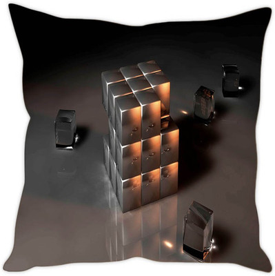 

Sleep Nature's Abstract Cushions Cover(30.63 cm*30.63 cm, Multicolor)