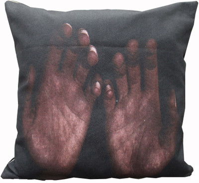 

Adishma Printed Cushions Cover(40 cm*40 cm, Black)