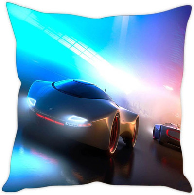 

Sleep Nature's Abstract Cushions Cover(30.63 cm*30.63 cm, Multicolor)
