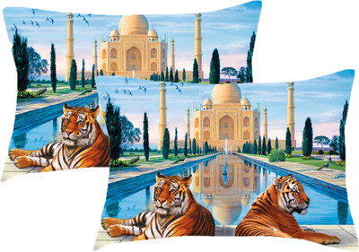 

Sleep Nature's Printed Pillows Cover(Pack of 2, 68.58 cm*45.72 cm, Multicolor)