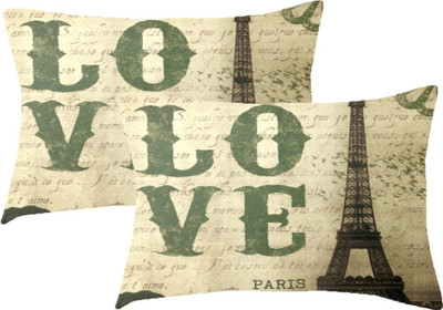 

Sleep Nature's Printed Pillows Cover(Pack of 2, 68.58 cm*45.72 cm, Multicolor)